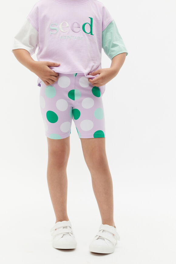 Spot Bike Short  Soft Lilac  hi-res