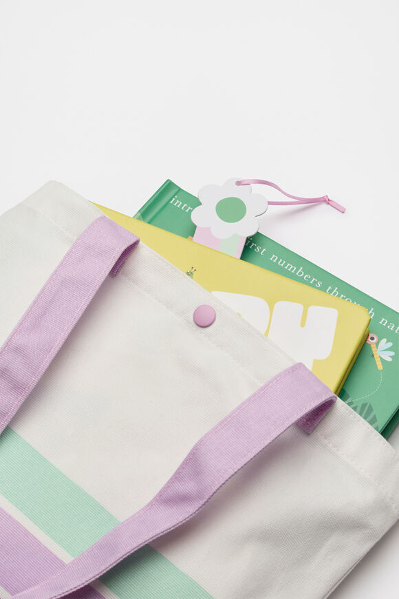 Book Bag  Lilac Multi  hi-res