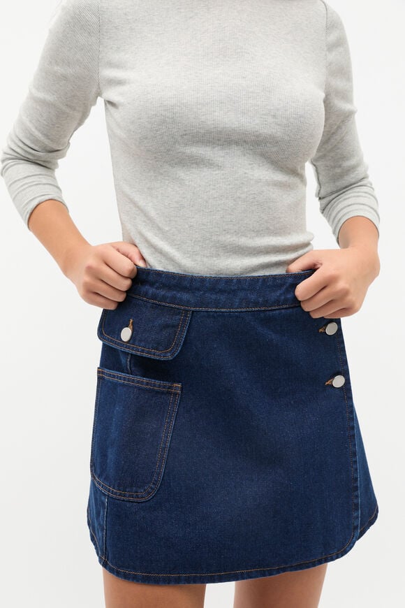 Core Rib Tee  Light Grey Marle  hi-res