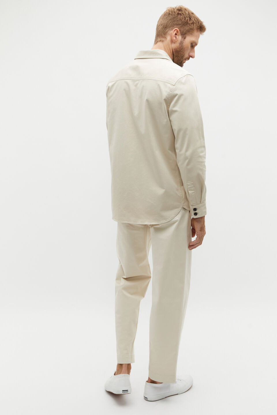 Utility Overshirt  Cool Stone