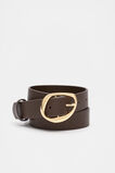 Everly Buckle Belt  Dark Espresso  hi-res