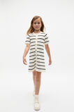 Stripe Knit Dress  Classic Cream  hi-res