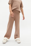 Scallop Knit Pant  Chocolate Shake  hi-res