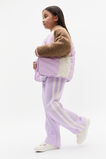 Spliced Teddy Jacket  Soft Lilac  hi-res