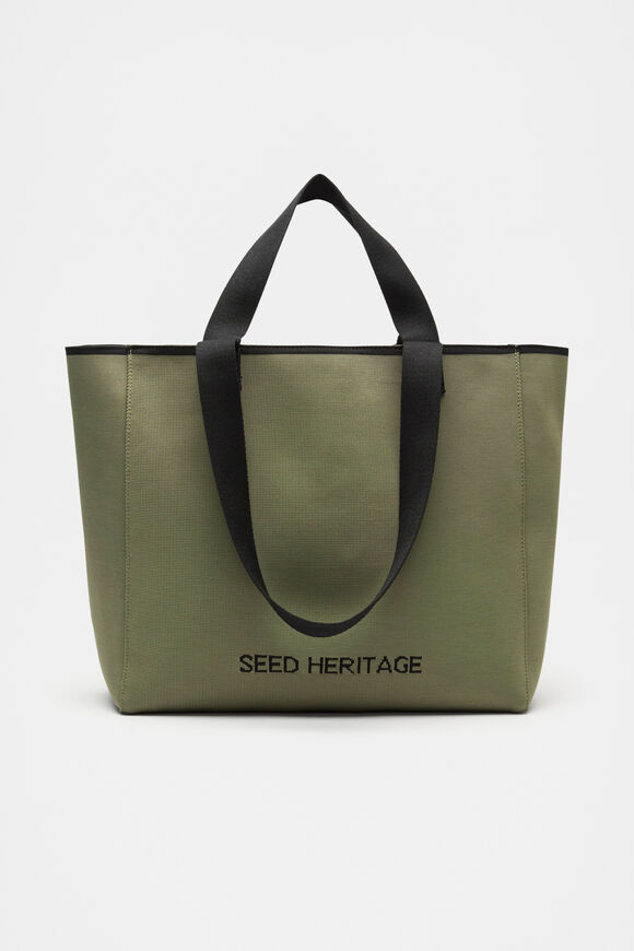 Knit Logo Tote  Rainforest  hi-res