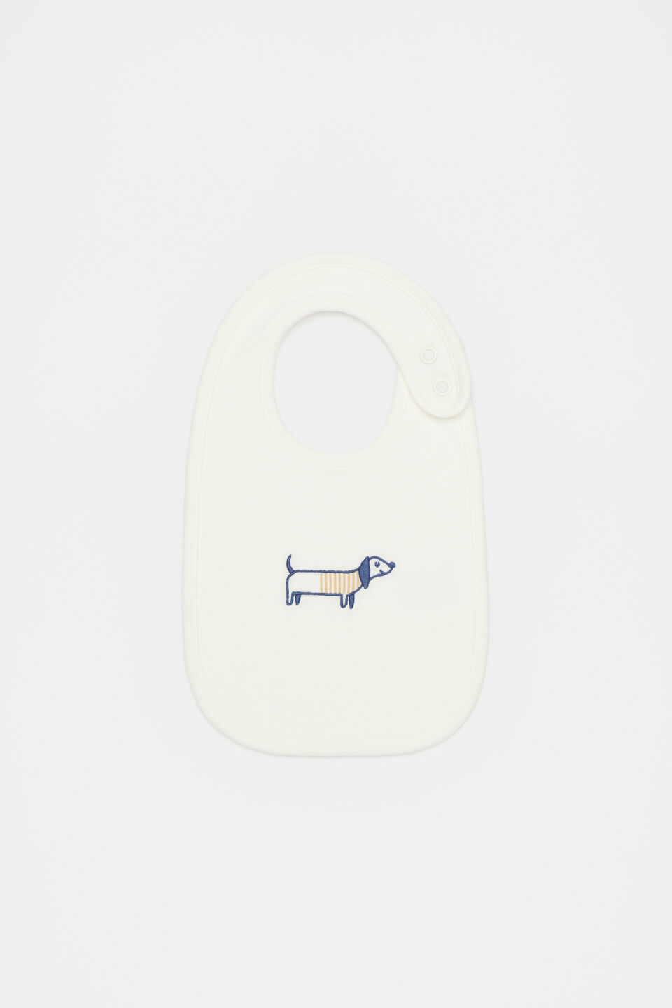 Sausage Dog Bib  Canvas