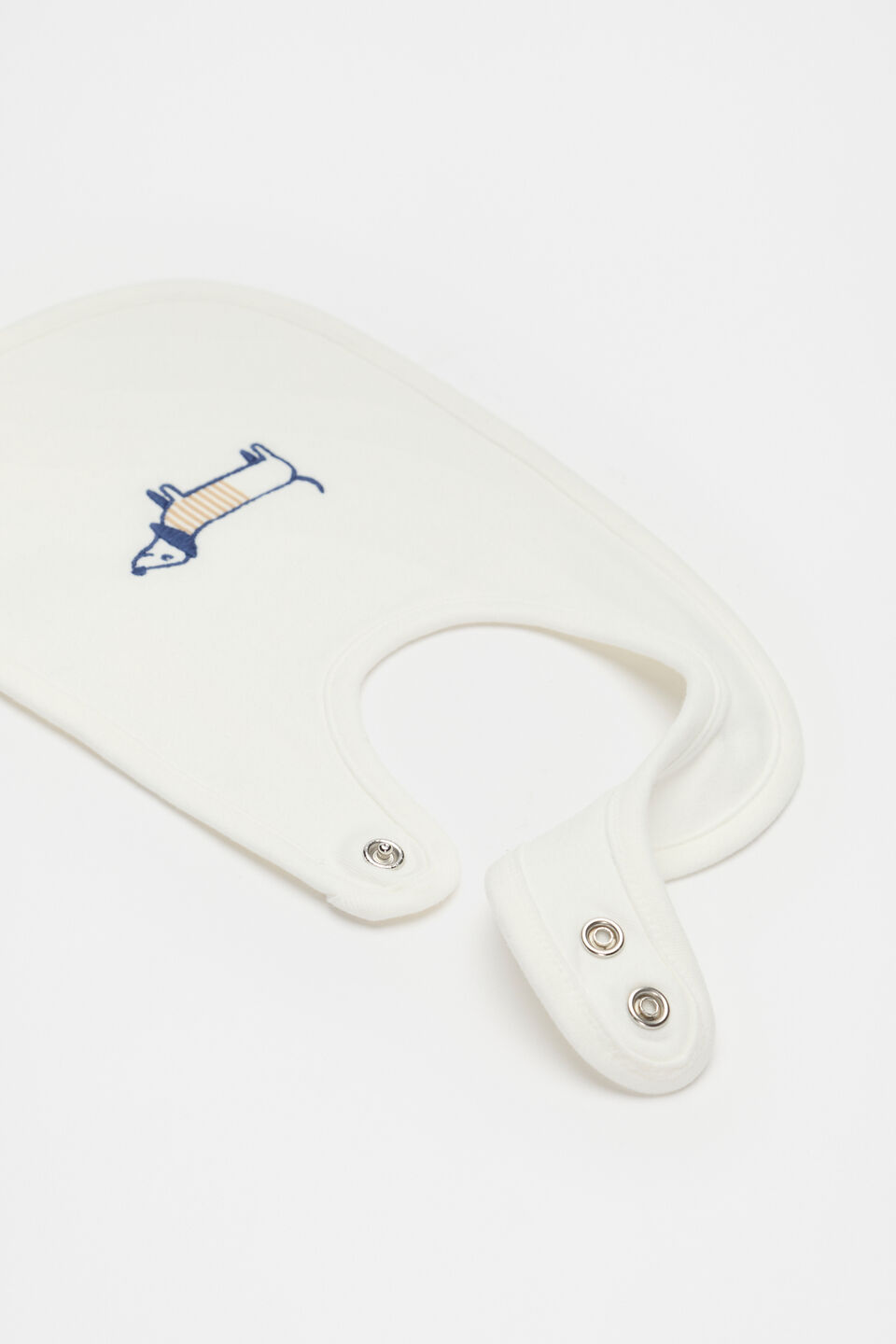 Sausage Dog Bib  Canvas