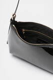 Coated Shoulder Bag  Black  hi-res