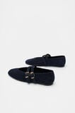 Astrid Suede Double Strap Ballet Flat  Twilight Blue Suede  hi-res