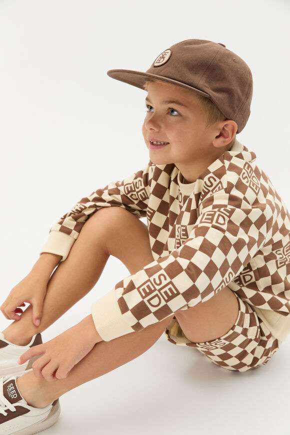 Flat Peak Cap  Cocoa  hi-res