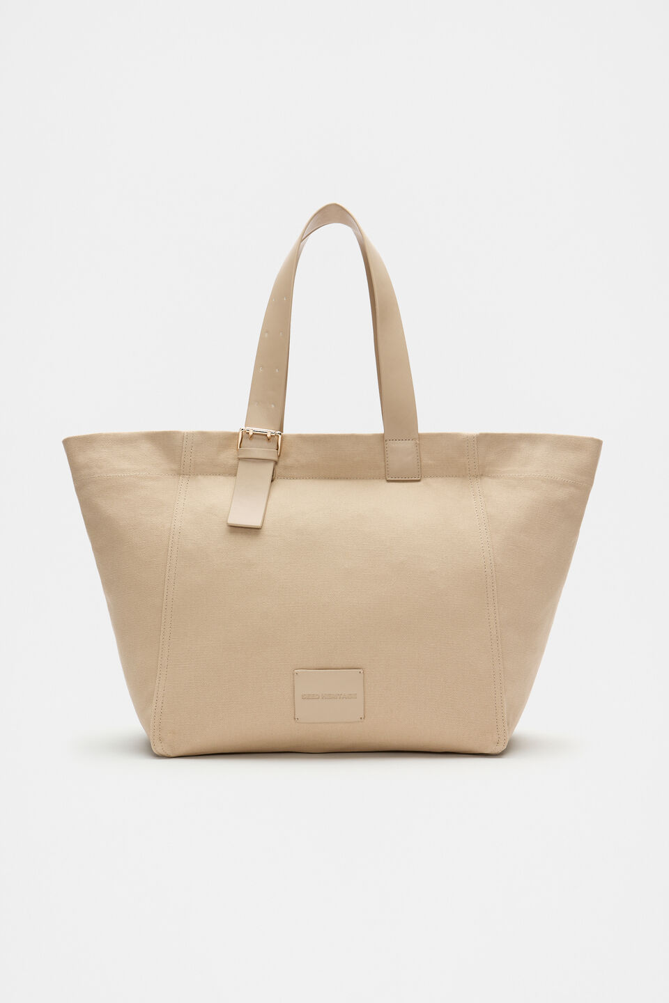 Relaxed Fabric Tote  Rye
