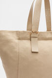 Relaxed Fabric Tote  Rye  hi-res