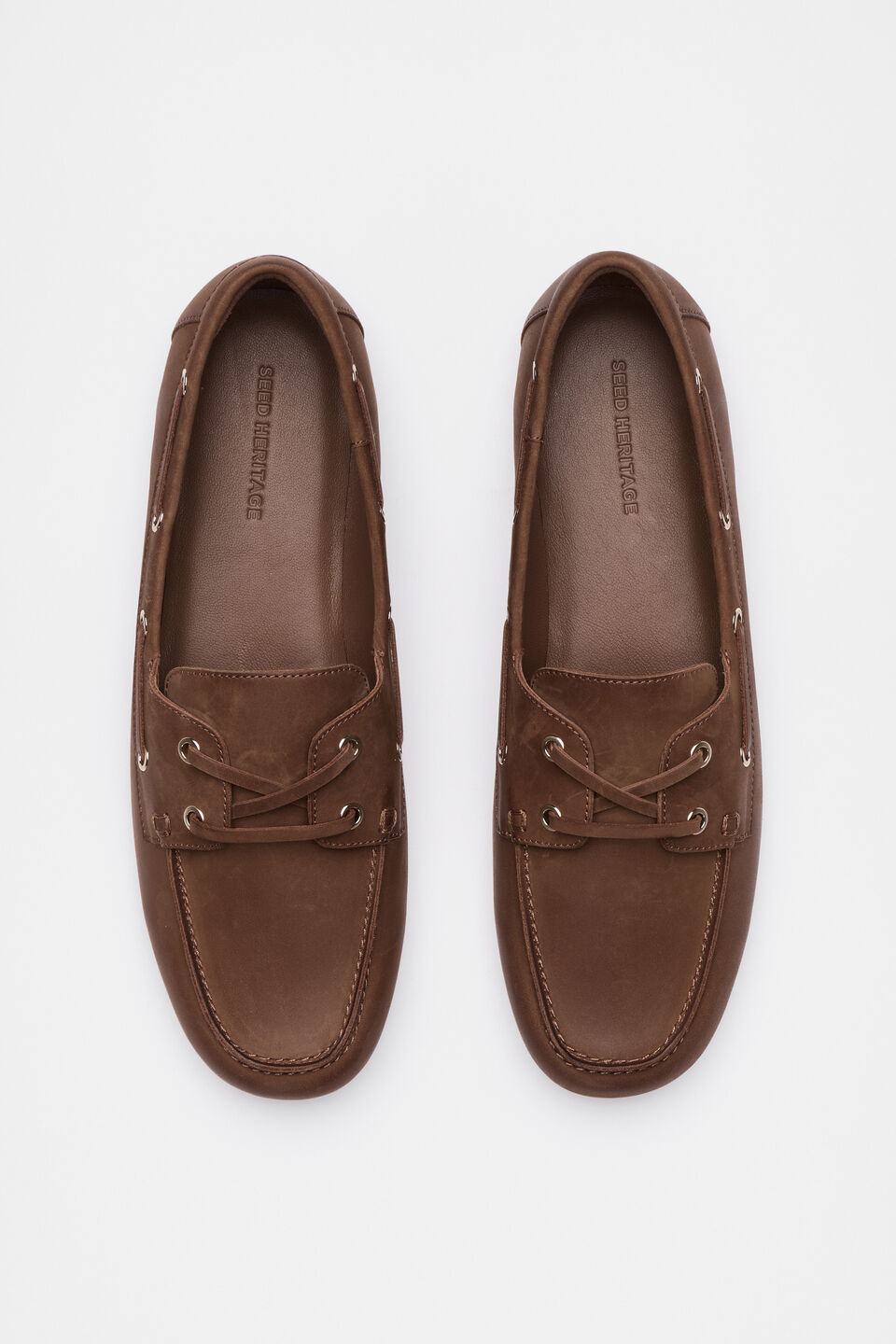 Rosa Boat Shoe  Deep Tan
