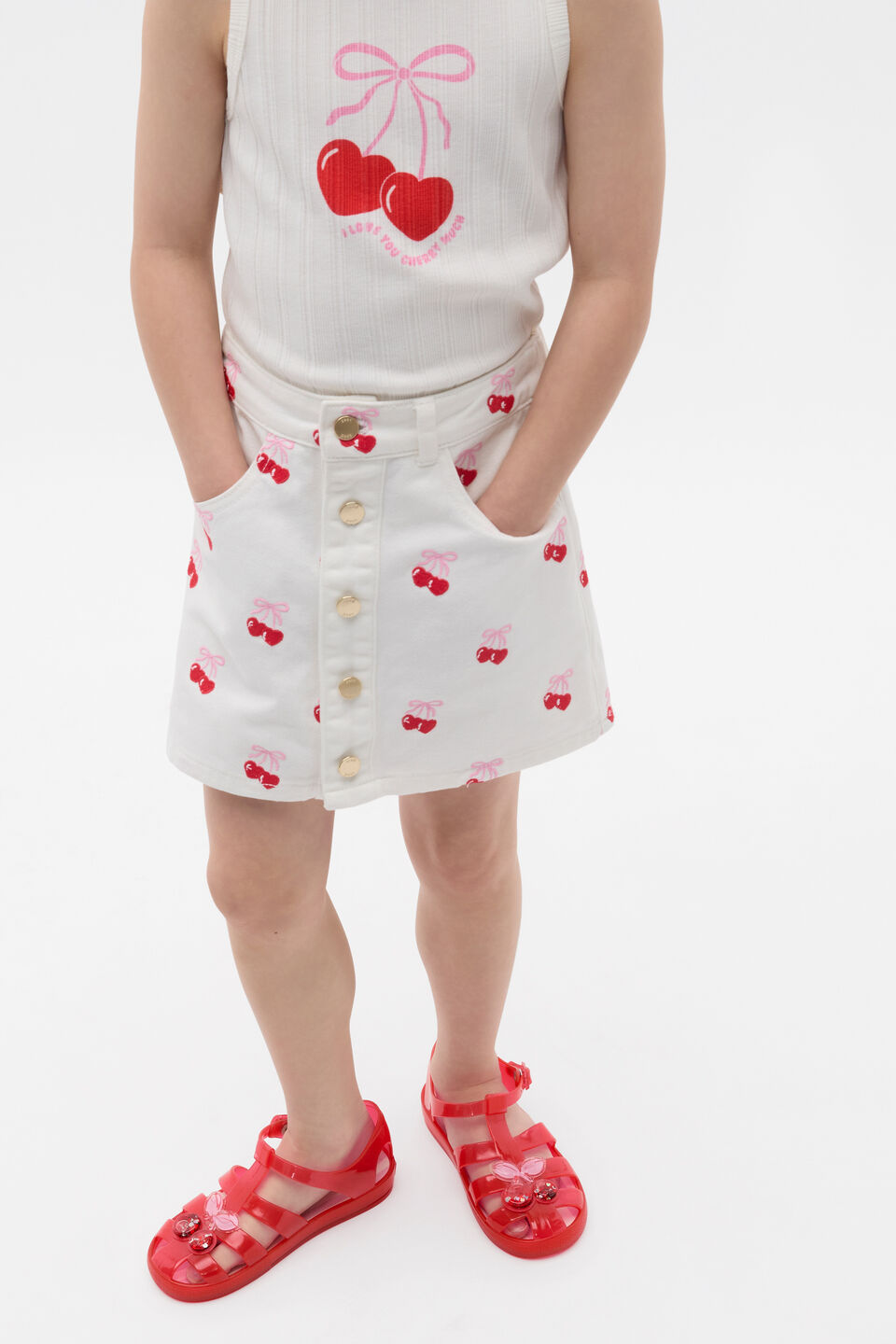 Glitter Cherry Jelly  Strawberry Red