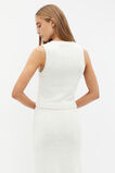 Textured Knit Tank  Cloud Cream  hi-res