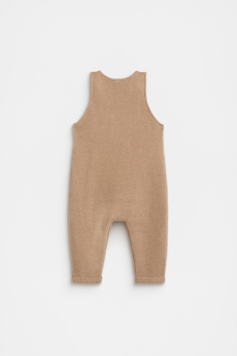 Knit Overall  Biscuit