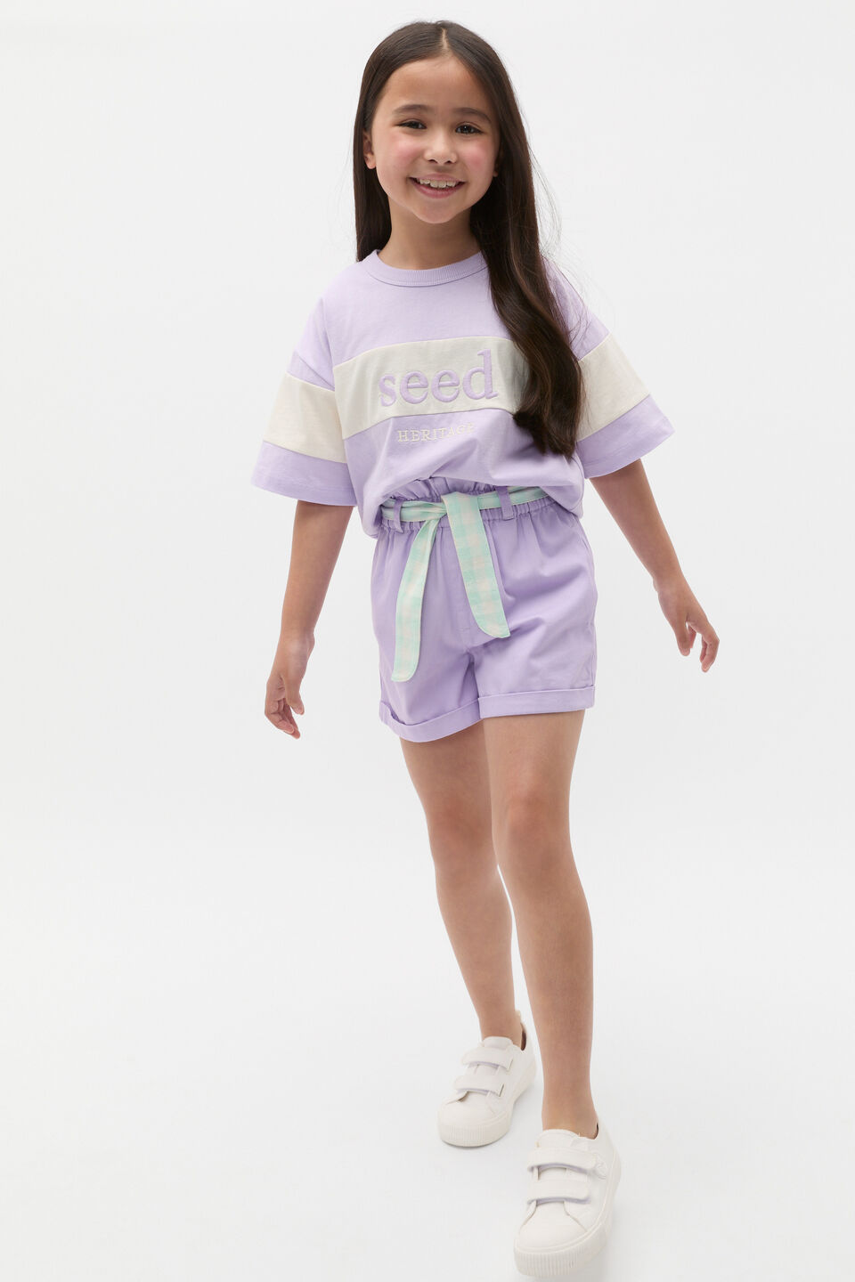 Paperbag Short  Lavender