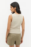 Textured Rib Tank  Cool Sand  hi-res