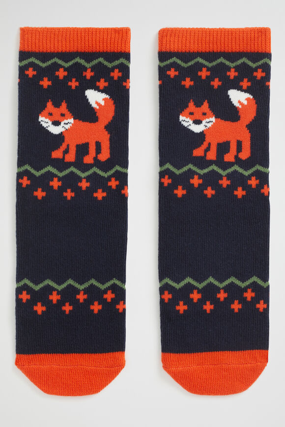Fox Sock  Navy  hi-res