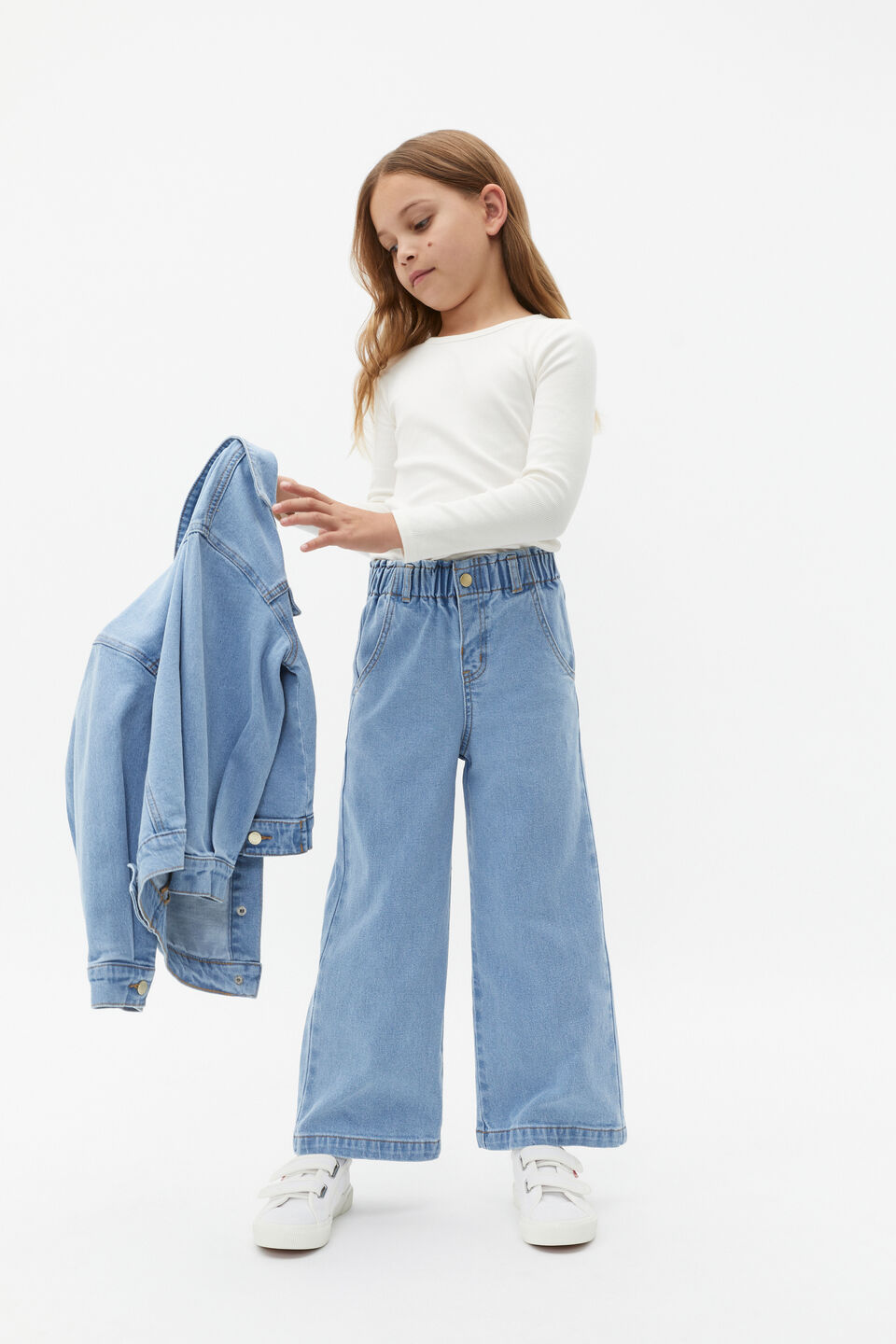 Core Rib Tee  Classic Cream