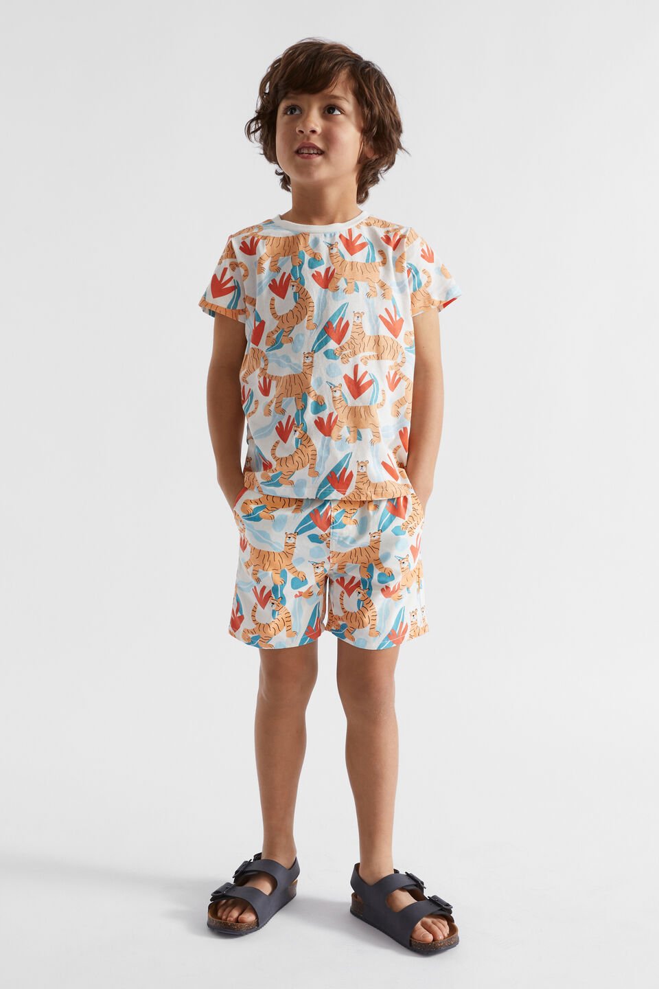 Tiger Yardage Tee  Canvas