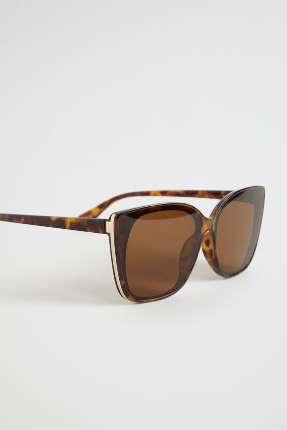 Hannah D Frame Sunglasses  Spice Tort  hi-res