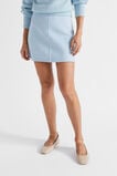 Wool Blend Mini Skirt  Capri Marle  hi-res