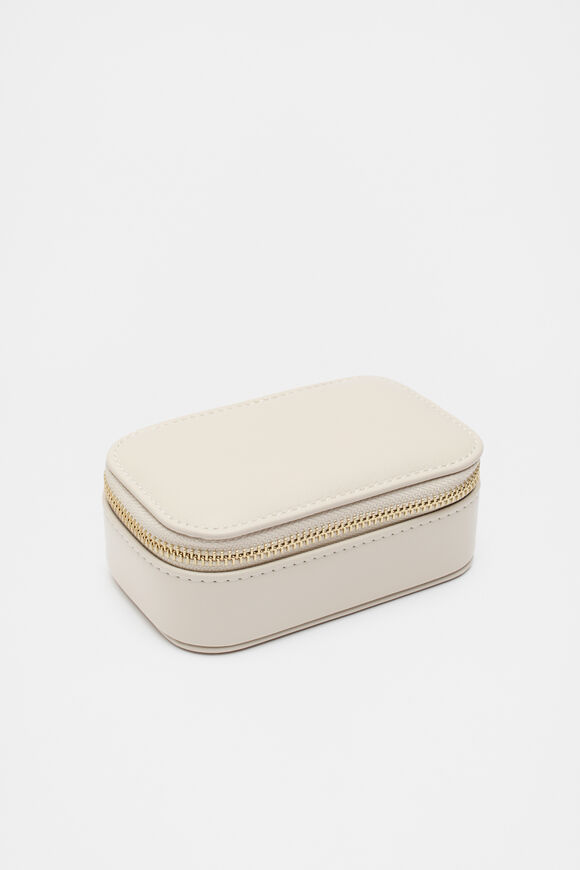 Mini Jewellery Case  Oat  hi-res