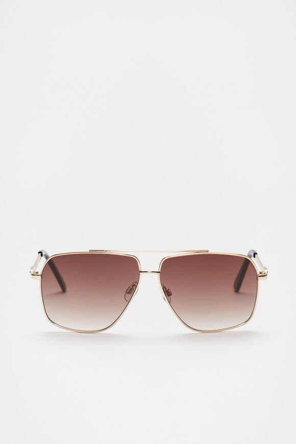 Ella Aviator Sunglasses  Gold  hi-res