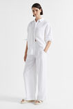 Core Linen Palazzo Pant  Whisper White  hi-res