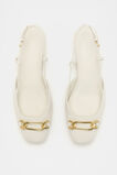 Kendra Slingback Flat  Cream  hi-res