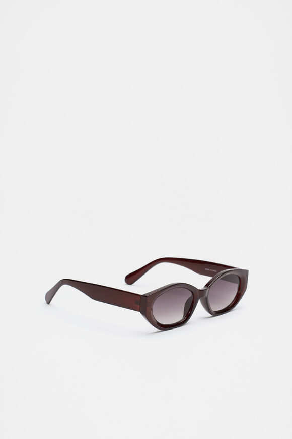 Cat Eye Sunglasses  Chocolate  hi-res