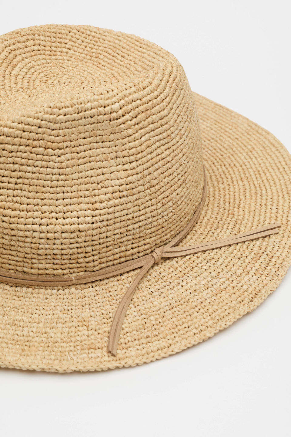 Raffia Fedora  Rye