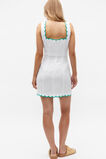 Scallop Mini Dress  Whisper White  hi-res