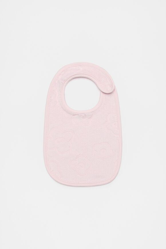 Terry Flower Bib  Berry  hi-res