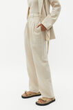 Pleat Front Trouser  Cool Sand  hi-res