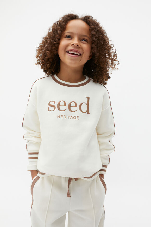 Core Logo Sweat  Classic Cream  hi-res