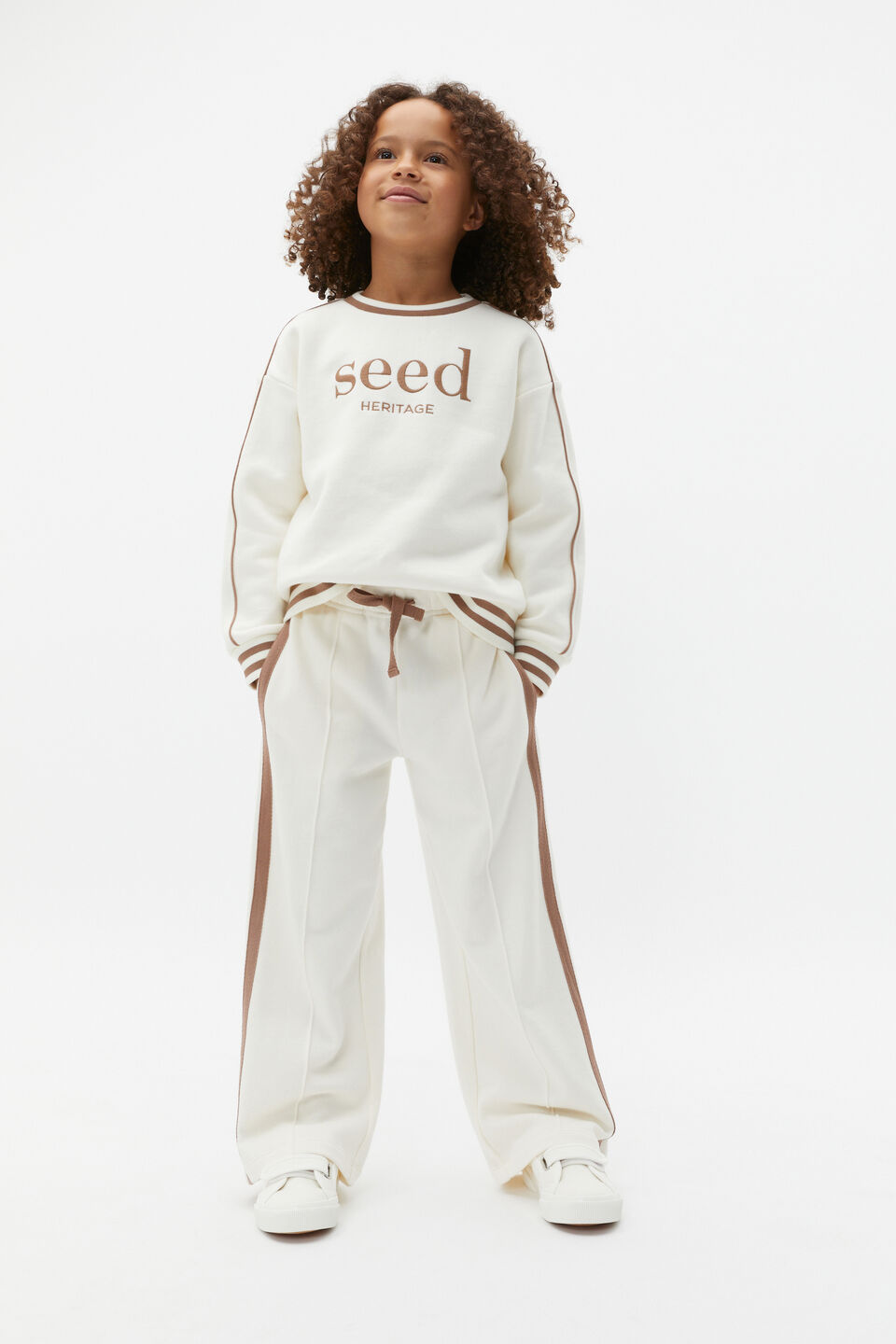 Core Logo Sweat  Classic Cream