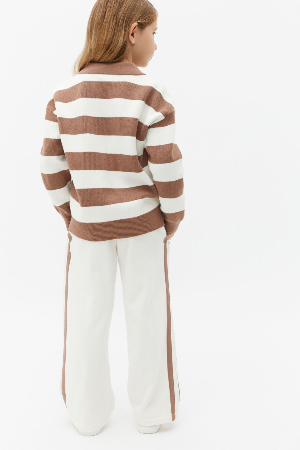 Essential Knit Sweater  Chocolate Shake