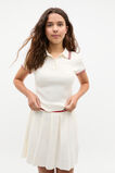 Knit Polo Tee  Light Cream  hi-res