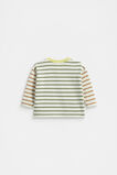 Stripe Logo Rugby Tee  Multi Stripe  hi-res