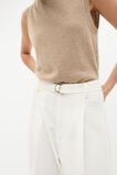 Belted Drapey Pant  Cloud Cream  hi-res