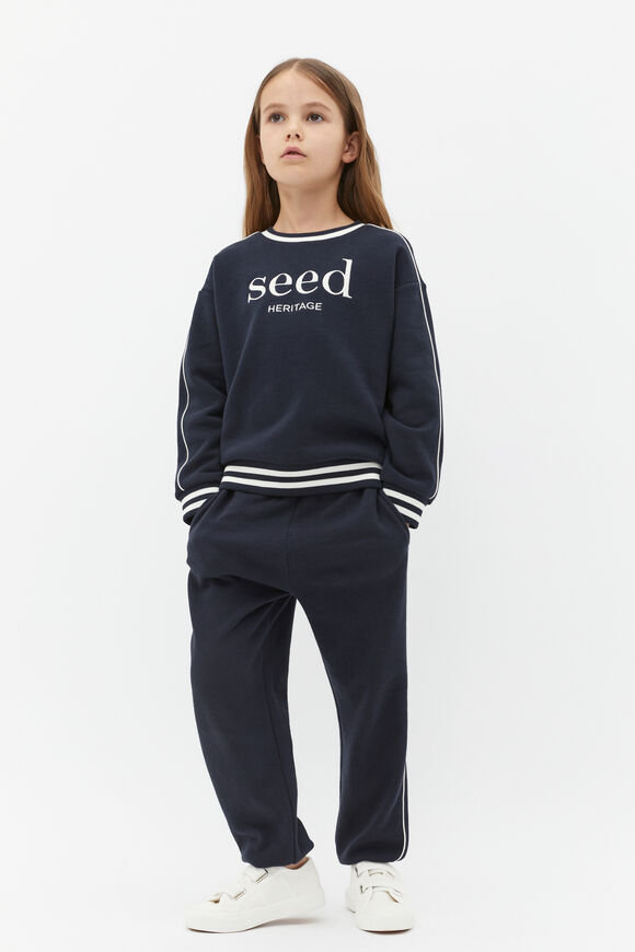 Core Logo Sweat  Midnight Blue  hi-res