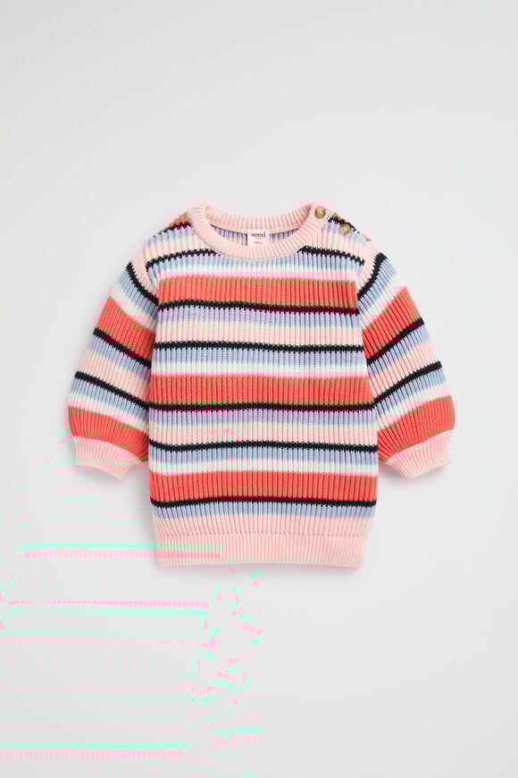 Knit Stripe Dress  Multi  hi-res