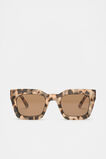 Kaitlyn Rectangle Sunglasses  Milky Tort  hi-res