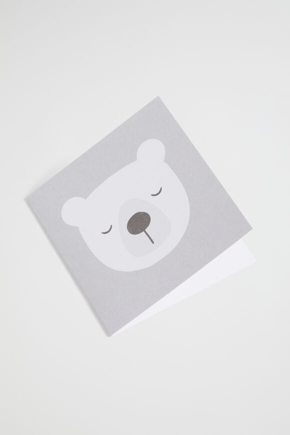 Small Bear Card  Multi  hi-res