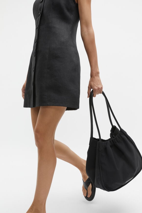 Seed Essential Logo Tote  Black  hi-res