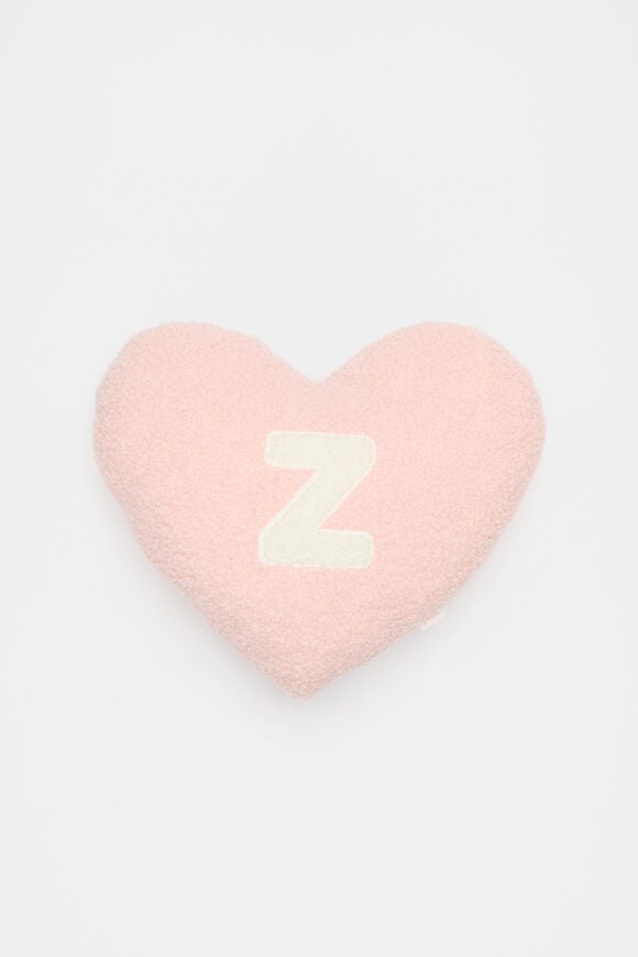 Heart Initial Cushion  Z  hi-res