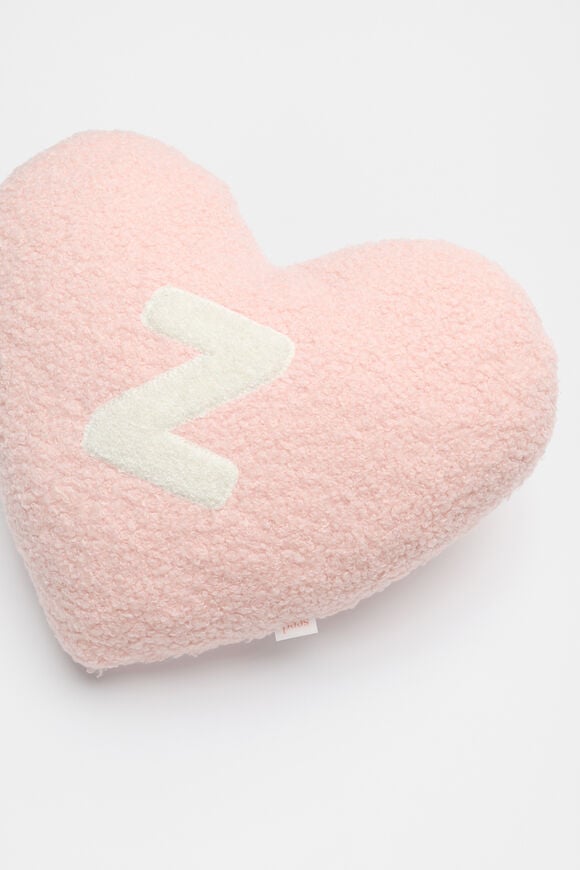 Heart Initial Cushion  Z  hi-res
