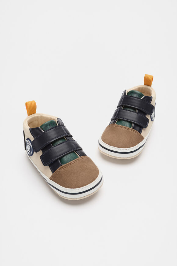 Mini Colourblock Sneaker  Cream  hi-res